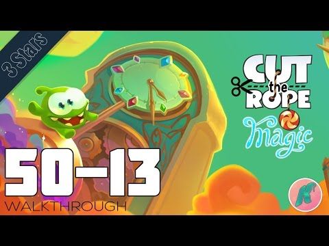 Video guide by KloakaTV: Cut the Rope: Magic Level 50-13 #cuttherope