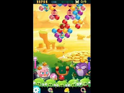 Video guide by FL Games: Angry Birds Stella POP! Level 555 #angrybirdsstella