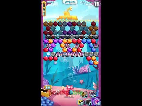 Video guide by P Pandya: Bubble Mania Level 107 #bubblemania