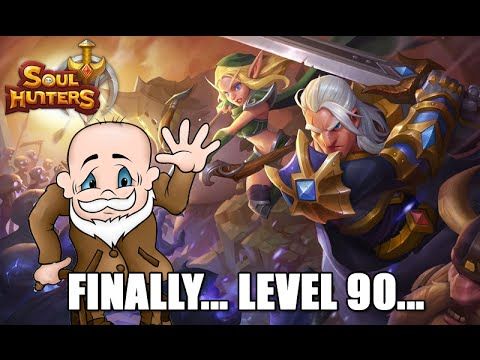 Video guide by Schizophrenic Gamer: Soul Hunters Level 90 #soulhunters