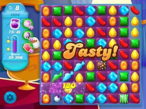 Video guide by skillgaming: Candy Crush Soda Saga Level 1556 #candycrushsoda