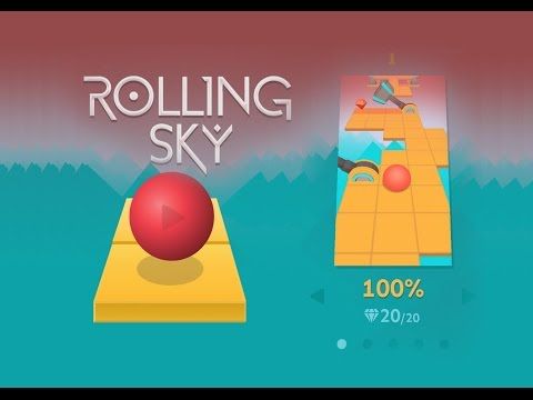 Video guide by GameSociety: Rolling Sky Level 1 #rollingsky