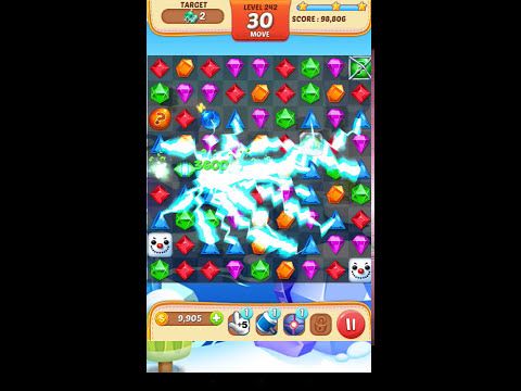 Video guide by Apps Walkthrough Tutorial: Jewel Match King Level 242 #jewelmatchking