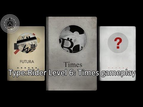 Video guide by Anaxs Gaming: Type:Rider Level 6 #typerider