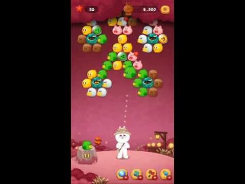 Video guide by happy happy: LINE Bubble Level 584 #linebubble