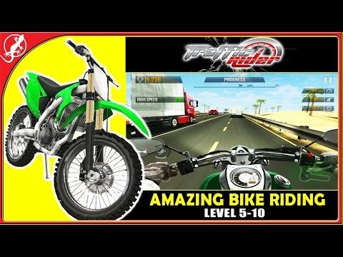 Video guide by Kapaoo iphone Game Reviews: Traffic Rider Level 5-10 #trafficrider