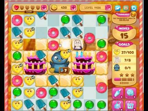Video guide by Gamopolis: Candy Valley Level 1186 #candyvalley