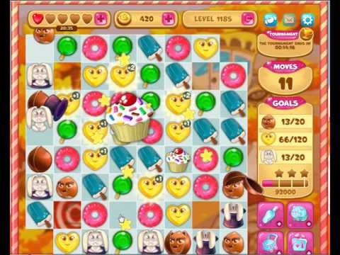 Video guide by Gamopolis: Candy Valley Level 1185 #candyvalley