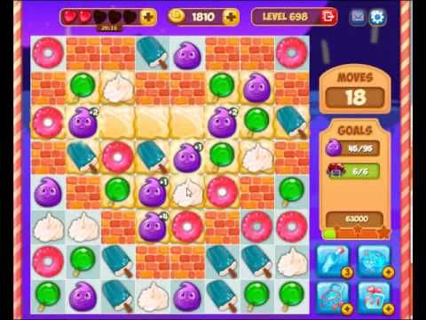 Video guide by Gamopolis: Candy Valley Level 698 #candyvalley