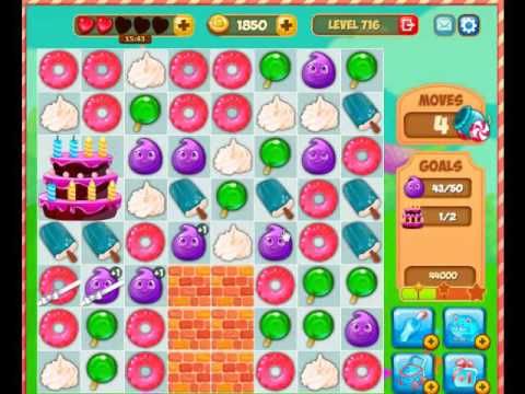 Video guide by Gamopolis: Candy Valley Level 716 #candyvalley