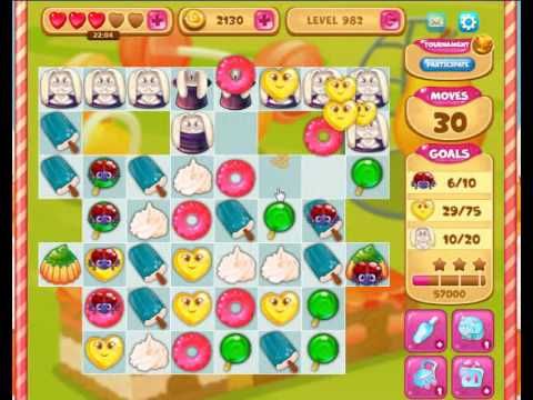 Video guide by Gamopolis: Candy Valley Level 982 #candyvalley