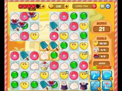 Video guide by Gamopolis: Candy Valley Level 744 #candyvalley