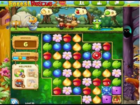 Video guide by Jiri Bubble Games: Forest Rescue 2 Friends United Level 33 #forestrescue2