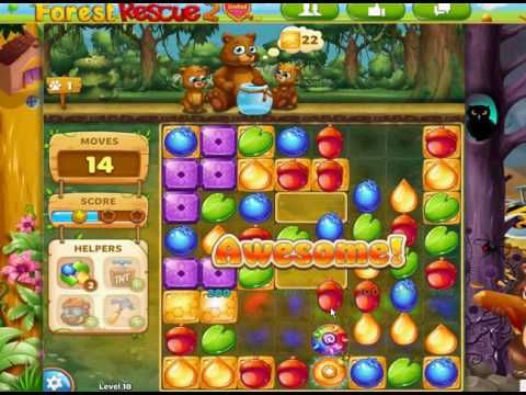 Video guide by Jiri Bubble Games: Forest Rescue 2 Friends United Level 18 #forestrescue2