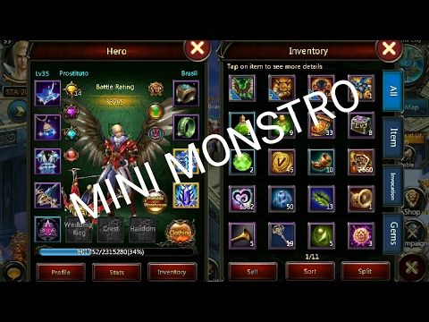 Video guide by tuilly android gamer: Wartune: Hall of Heroes Level 35 #wartunehallof