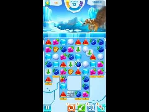 Video guide by FL Games: Ice Age Avalanche Level 133 #iceageavalanche