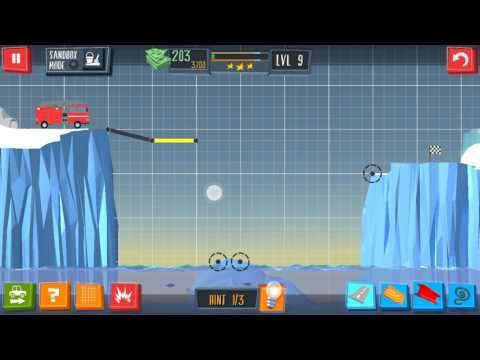 Video guide by Android Gamer: Build a Bridge! Level 9 #buildabridge