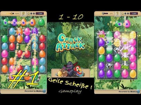 Video guide by Geile ScheiÃŸe ! Gameplay: Crack Attack! Level 1 #crackattack