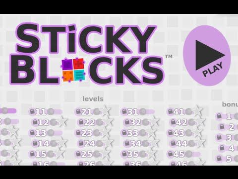 Video guide by 2pFreeGames: Sticky Blocks Level 1 #stickyblocks