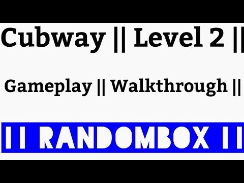 Video guide by RandomBox: Cubway Level 2 #cubway