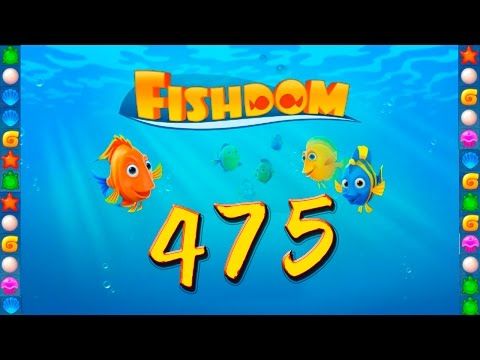 Video guide by GoldCatGame: Fishdom: Deep Dive Level 475 #fishdomdeepdive