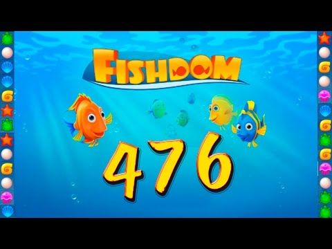 Video guide by GoldCatGame: Fishdom: Deep Dive Level 476 #fishdomdeepdive