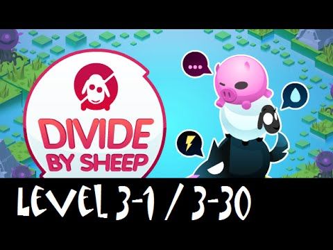 Video guide by IGV IOS and Android Gameplay Trailers: Divide By Sheep  - Level 3 #dividebysheep