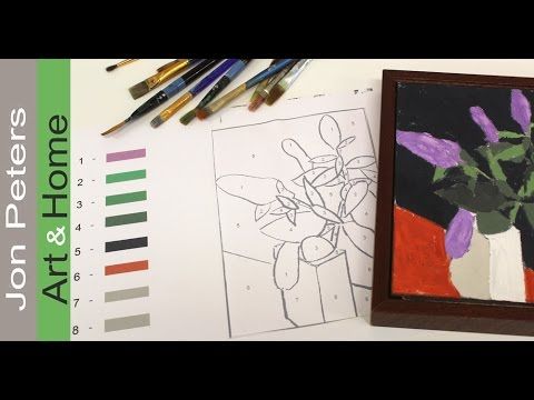 Video guide by Jon Peters Art & Home: Paint by Numbers Level 2 #paintbynumbers