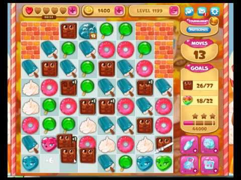 Video guide by Gamopolis: Candy Valley Level 1199 #candyvalley