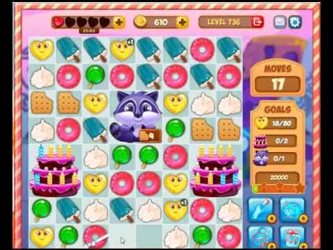 Video guide by Gamopolis: Candy Valley Level 736 #candyvalley