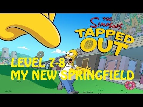 Video guide by Jane Denton Gaming: The Simpsons™: Tapped Out Level 7-8 #thesimpsonstapped