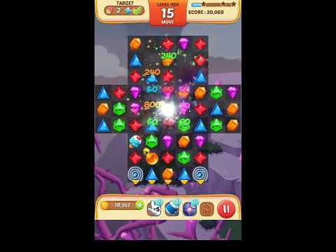 Video guide by Apps Walkthrough Tutorial: Jewel Match King Level 454 #jewelmatchking