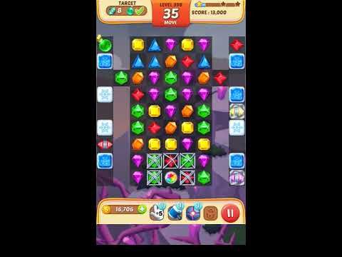 Video guide by Apps Walkthrough Tutorial: Jewel Match King Level 398 #jewelmatchking