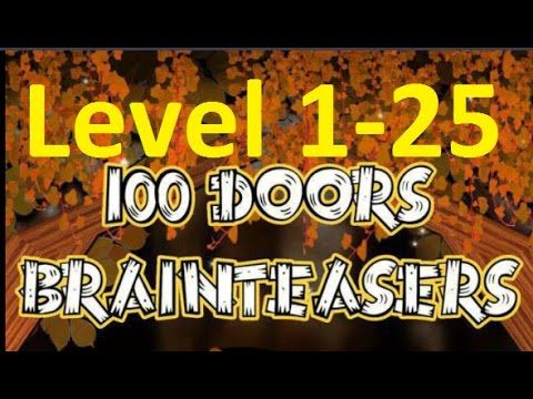 Video guide by Dmitry Nikitin - The best mobile games: 100 Doors Brain Teasers 1 Level 1 #100doorsbrain