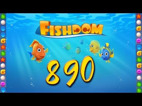Video guide by GoldCatGame: Fishdom: Deep Dive Level 890 #fishdomdeepdive