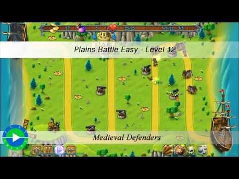 Video guide by myhomestock.net: Medieval Defenders ! Level 12 #medievaldefenders