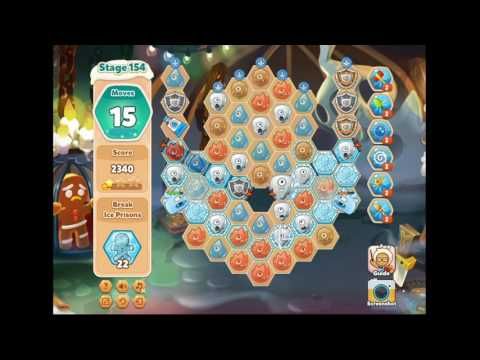 Video guide by fbgamevideos: Monster Busters: Ice Slide Level 154 #monsterbustersice