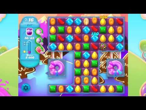 Video guide by Pete Peppers: Candy Crush Soda Saga Level 647 #candycrushsoda