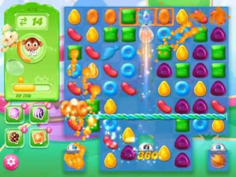 Video guide by skillgaming: Candy Crush Jelly Saga Level 476 #candycrushjelly