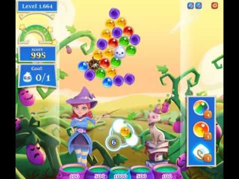 Video guide by skillgaming: Bubble Witch Saga 2 Level 1664 #bubblewitchsaga