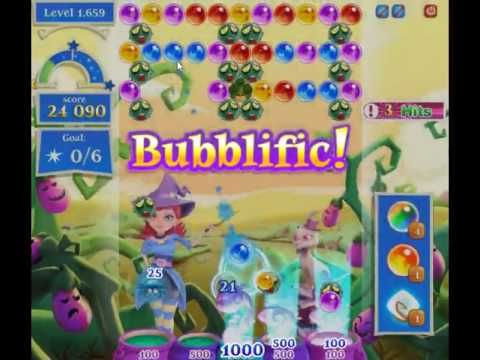 Video guide by skillgaming: Bubble Witch Saga 2 Level 1659 #bubblewitchsaga