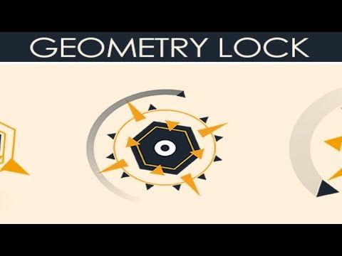 Video guide by IPAPK: Geometry Lock Level 1 #geometrylock