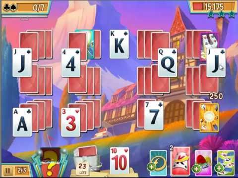 Video guide by Game House: Fairway Solitaire Level 195 #fairwaysolitaire
