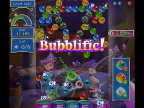 Video guide by skillgaming: Bubble Witch Saga 2 Level 1687 #bubblewitchsaga