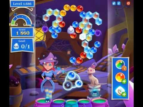 Video guide by skillgaming: Bubble Witch Saga 2 Level 1686 #bubblewitchsaga