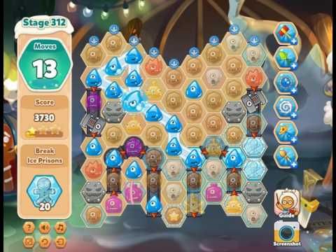 Video guide by RebelYelliex: Monster Busters: Ice Slide Level 312 #monsterbustersice