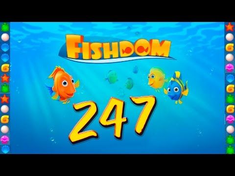 Video guide by GoldCatGame: Fishdom: Deep Dive Level 247 #fishdomdeepdive