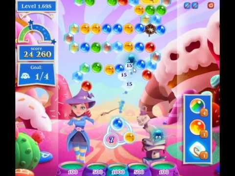 Video guide by skillgaming: Bubble Witch Saga 2 Level 1698 #bubblewitchsaga