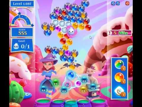 Video guide by skillgaming: Bubble Witch Saga 2 Level 1697 #bubblewitchsaga
