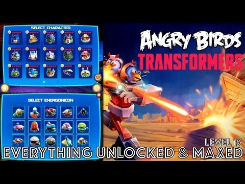 Video guide by FamilyGamerTV: Angry Birds Transformers Level 15 #angrybirdstransformers